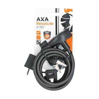 Axa Slot kabelslot resolute 180cm - ø 8 mm - thumbnail