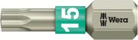 Wera 3867/1 TS TORX® Bits, RVS, TX 15 x 25 mm - 1 stuk(s) - 05071033001 - thumbnail