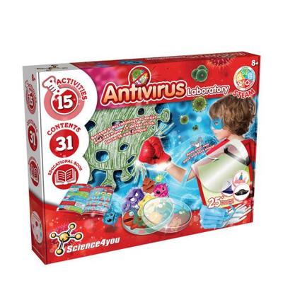 Brandunit Science4you wetenschap anti virus laboratorium