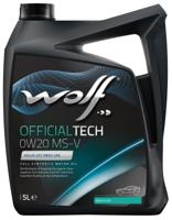 Wolf motorolie "officialtech ms-v". motoroil 0w20 5l off.tech ms-v - thumbnail
