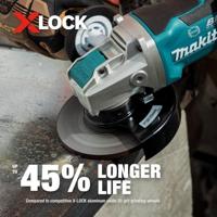 Makita Accessoires E-00402 | Afbraamschijf | X-LOCK | 125x6,0x22,23mm RVS - e-00402 - thumbnail