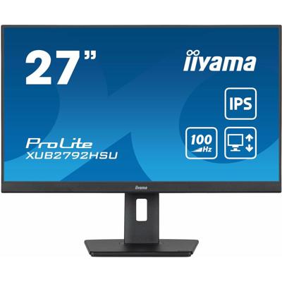 iiyama XUB2792HSU-B6-27, IPS, 1920x1080/100Hz, 1H1DP, HEEFT