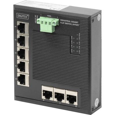 Digitus DN-651127 DN-651127 Industrial Ethernet Switch 8 poorten 10 / 100 / 1000 MBit/s Digitus DN-651127 DN-651127 Industrial Ethernet Switch 8 poorten 10 / 100 / 1000 MBit/s