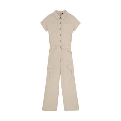 Jumpsuit Cargo Wide Fit Sandshell