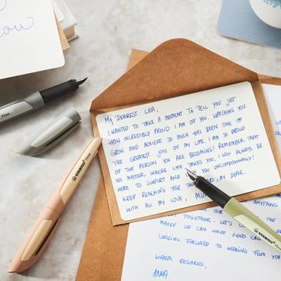 Vulpen STABILO Flow medium grijs