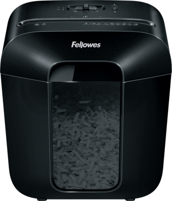 Papiervernietiger fellowes lx25 4x37mm zwart Papiervernietiger fellowes lx25 4x37mm zwart