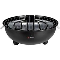 Alpina Elektrische BBQ Tafel-Barbecue 1250W 30 Cm Zwart - thumbnail