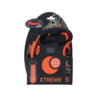 FLEXI Xtreme L - Geel Hond Intrekbare riem - 5 m - thumbnail