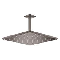 GROHE Rainshower SmartActive 310 Cube Hoofddouche - 31x31cm - 1 straalsoort - plafondarm 14.2cm - hard graphite 26566a00 - thumbnail