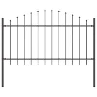 VidaXL Tuinhek grijs 170 x 140 cm gepoedercoat staal - thumbnail