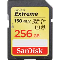 Sandisk 256GB 150MB/s Extreme UHS-I SDXC Geheugenkaart SDSDXV5-256G - thumbnail