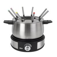 Silva PK-F 140 Fondue 1500 W Oververhittingsbeveiliging, 8 fonduevorkjes Zwart, RVS - thumbnail