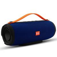 E13 mini draagbare draadloze Bluetooth speaker stereo speakerphone radio muziek subwoofer zuil luidsprekers met TF FM rood: blauw - thumbnail