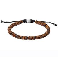 Fossil armband JF03678040 Vintage Casual bruin - thumbnail