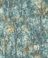 Dutch Wallcoverings Arabesque - Verdant Teal - Multi - thumbnail