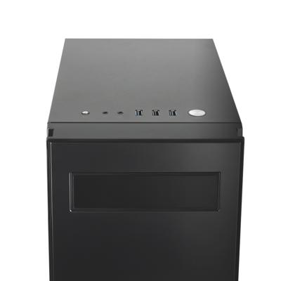 Chieftec AL-02B-TG-OP Tower PC-behuizing Zwart Chieftec AL-02B-TG-OP Tower PC-behuizing Zwart