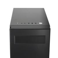 Chieftec AL-02B-TG-OP Tower PC-behuizing Zwart - thumbnail