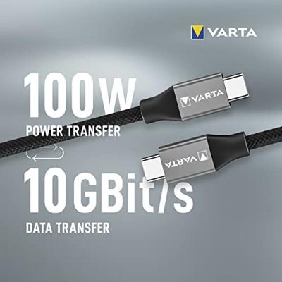 Varta 57936101111 USB-kabel USB-C stekker 2.00 m Meerdere kleuren Varta 57936101111 USB-kabel USB-C stekker 2.00 m Meerdere kleuren