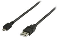 Valueline USB 2.0 Kabel USB Micro B Naar USB A - thumbnail