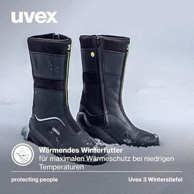 uvex S3L PU W11 6878243 Hoge veiligheidsschoenen S3L Schoenmaat (EU): 43 Zwart 1 paar