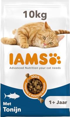 Iams Adult kattenvoer met tonijn 10 kg - thumbnail