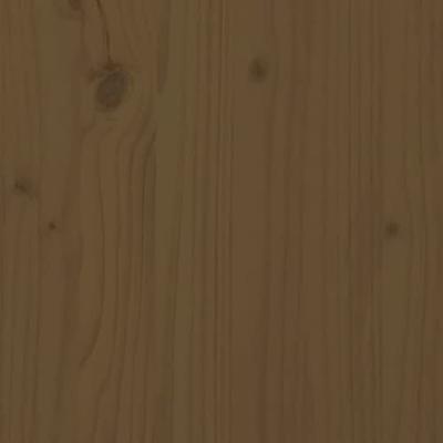 Plantenbak met schap 82,5x34,5x81 cm grenenhout honingbruin