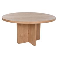 Eettafel Home ESPRIT Natuurlijk Ekträ 152 x 152 x 78 cm - thumbnail
