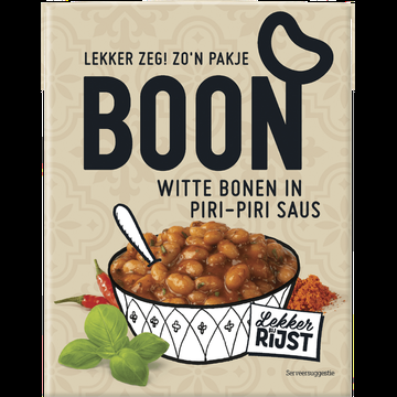 Boon Witte Bonen in PiriPiri Saus 380 g bij Jumbo