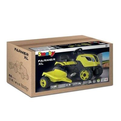 Driewieler Smoby Tractor Aanhanger