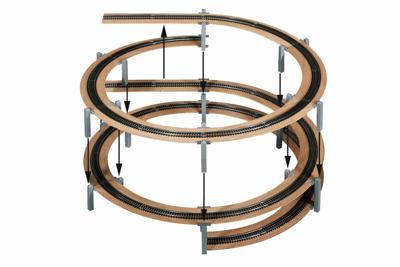 NOCH 0053105 H0 Railspiraal opbouwcirkel (b x h) 145 mm x 87 mm 420 mm, 483 mm NOCH 0053105 H0 Railspiraal opbouwcirkel (b x h) 145 mm x 87 mm 420 mm, 483 mm