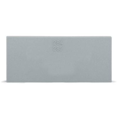 WAGO 284-333 Reduceer-afdekplaat Grijs 100 stuk(s)
