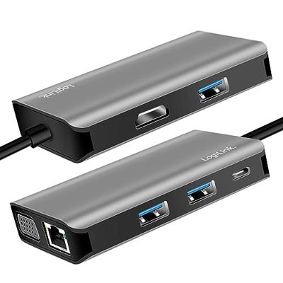 LogiLink UA0410 USB-C dockingstation Geschikt voor merk (dockingstation): Universeel USB-C Power Delivery - thumbnail