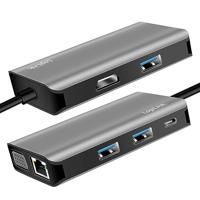 LogiLink UA0410 USB-C dockingstation Geschikt voor merk (dockingstation): Universeel USB-C Power Delivery - thumbnail