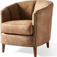 Rivièra Maison Fauteuil 'Rue Royale' Pellini, kleur Camel - thumbnail