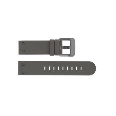 TW Steel horlogeband TWB589 Silicoon Grijs 22mm