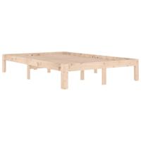 Bedframe massief hout 120x190 cm - thumbnail