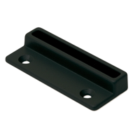 DX Sluitplaat tbv raamsluiting - mat zwart - thumbnail