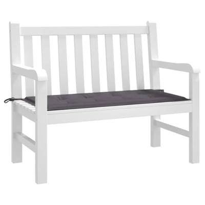 VidaXL Tuinbankkussen 120x50x4 cm oxford stof antracietkleurig VidaXL Tuinbankkussen 120x50x4 cm oxford stof antracietkleurig