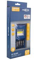 Ansmann 1600-0303 Op batterijen werkende werkplaatslamp WL180B met bithouder Energielabel 2021 n.v.t. - thumbnail