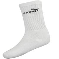 Puma sokken hoog wit 3-pack-35-38 - thumbnail