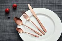 Buccan - Bestekset - London - 50 delig - Roségoud - thumbnail