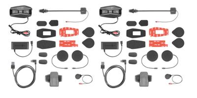 INTERPHONE Helmet com.system interp. u-com 16 double kit