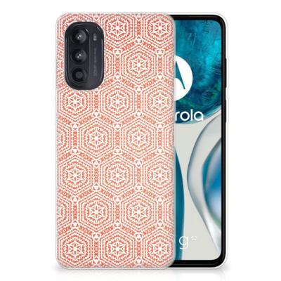 Motorola Moto G52/G82 | TPU bumper | Pattern Orange Motorola Moto G52/G82 | TPU bumper | Pattern Orange