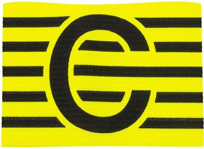 Stanno 489100K Aanvoerdersband Verstelbaar Kids - Yellow-Black - JR Stanno 489100K Aanvoerdersband Verstelbaar Kids - Yellow-Black - JR