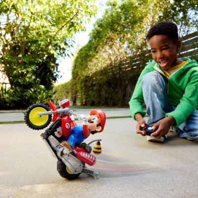 The Super Mario Galaxy Movie RC Vehicle - Mario Wheelie Motocross