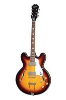 Epiphone Original Collection Casino Vintage Sunburst semi-akoestische gitaar met premium gigbag - thumbnail