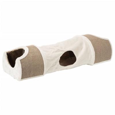TRIXIE KRABTUNNEL LICHTGRIJS / BRUIN / TAUPE 110X30X38 CM TRIXIE KRABTUNNEL LICHTGRIJS / BRUIN / TAUPE 110X30X38 CM