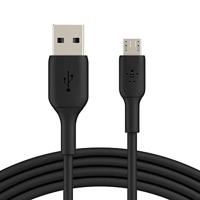 Belkin Micro-USB-kabel voor apparaten zoals draagbare luidsprekers, powerbanken en e-readers (1 m, zwart) - thumbnail