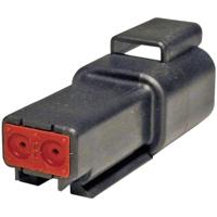 TE Connectivity DT 04-2P-CE02 Ronde connector Stekker, recht Totaal aantal polen: 2 Serie (ronde connectoren): DT 1 stuk(s) - thumbnail
