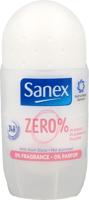 Sanex Zero% Sensitive No Parfume Vrouwen Rollerdeodorant 50 ml - thumbnail